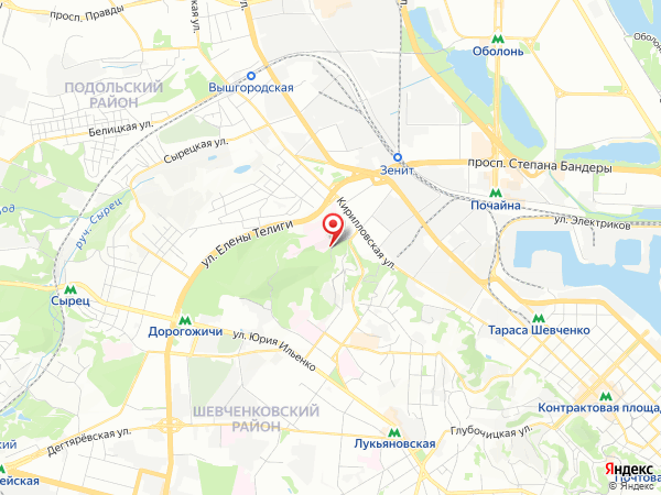 около метро Тараса Шевченко